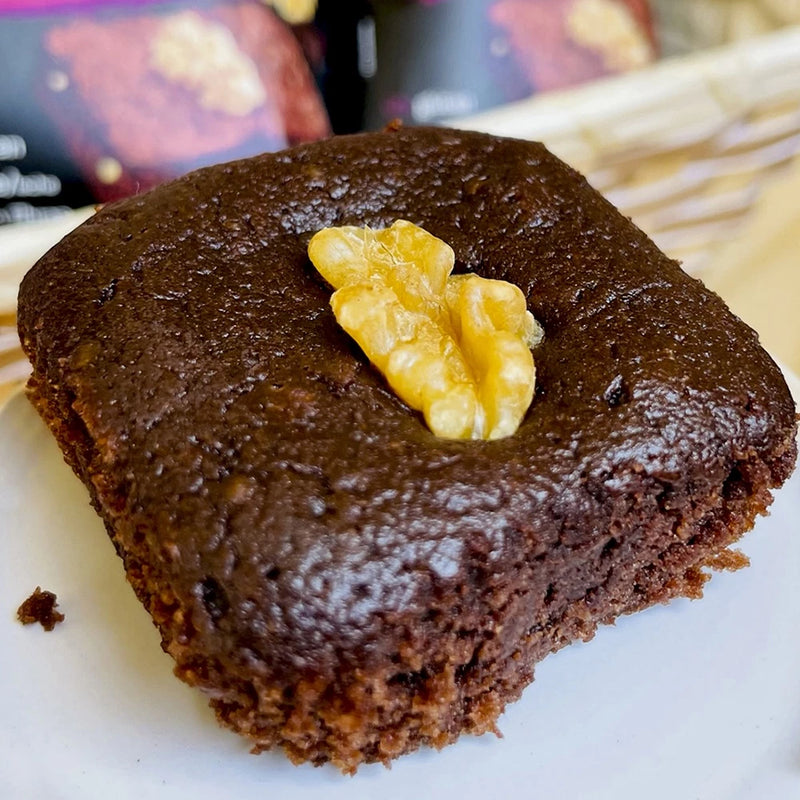 Kit 10 Brownies Chocolate com Nozes Sem Açúcar Sem Glúten Belive