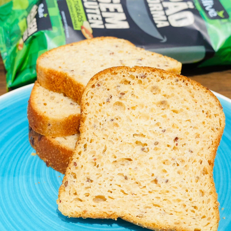 Pão Sem Glúten e Sem Leite Multigrãos Belive